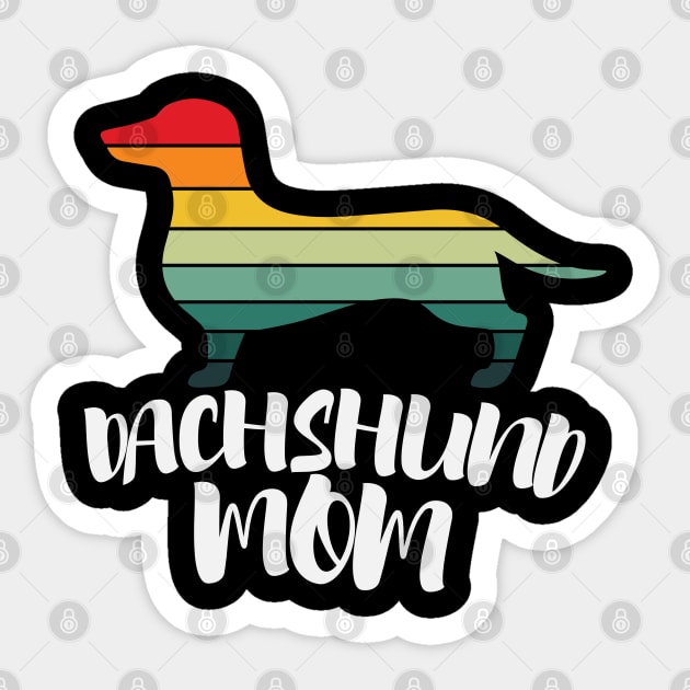 Dachshund Mom Funny Dog Mom Mothers Day Sticker by busines_night